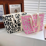 Leopard Print tote bags