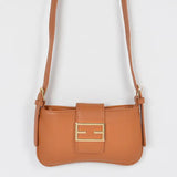 Faux Leather Crossbody Bag