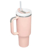 Stainless Stell Insulated Tumbler with Handle and Straw