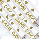 Green Game Day- Adjustable Beaded Strap |Perfect For Stadium Bags Concert -Game Day Crossbody Sports Team Football Tailgating-